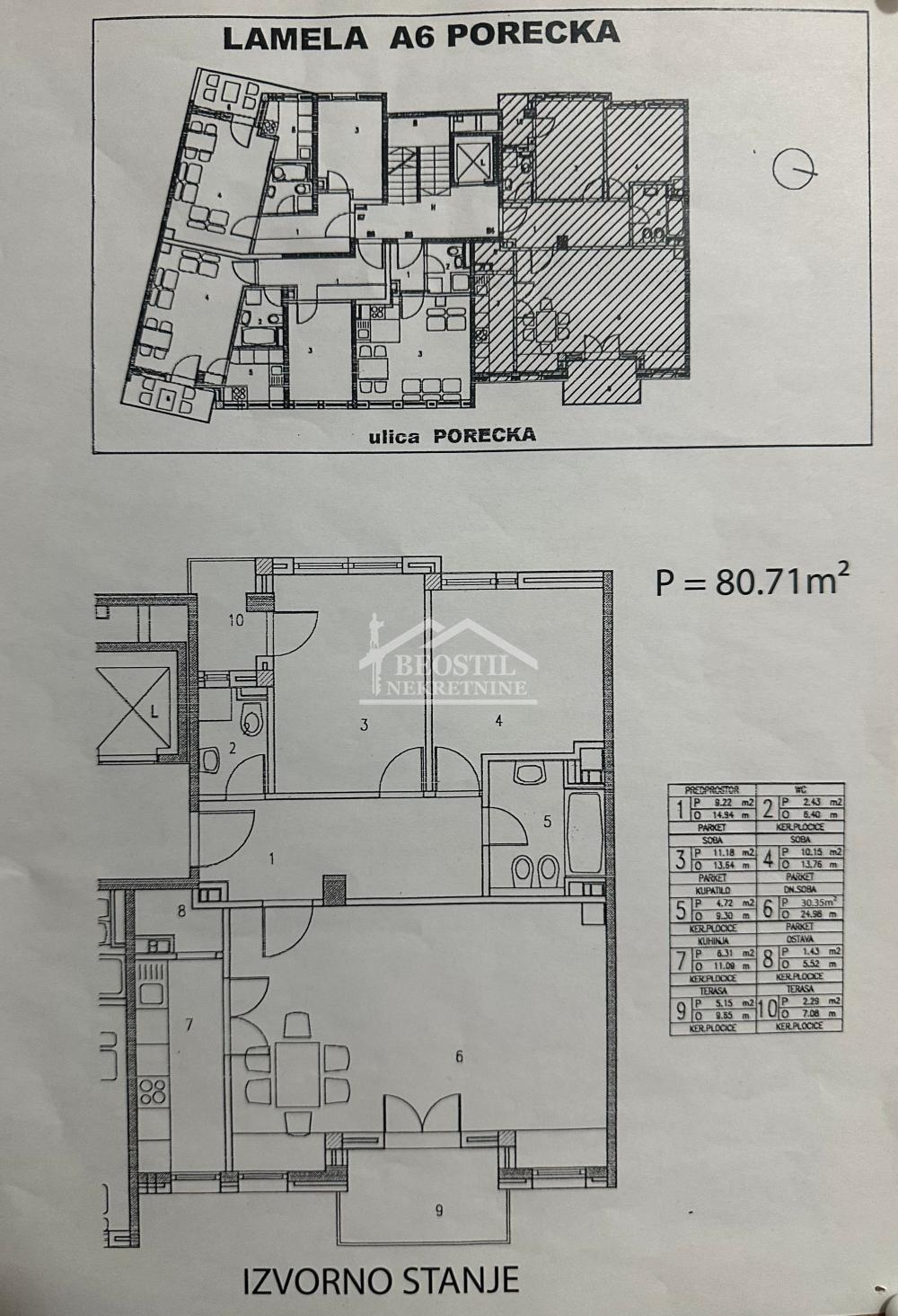 132025910_14_20261012140924 Četvorosoban stan na prodaju, Botanička Bašta, Beograd, 81m², 2. sprat, 320.000 €