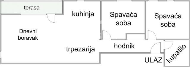 132026000_14_20261016111555 Dvoiposoban stan na prodaju, Ledine, Beograd, 66m², 165.000 €