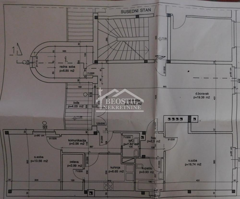 132026041_20_20261026160801 Četvorosoban stan na prodaju, Beograd Centar, Beograd, 93m², 492.000 €