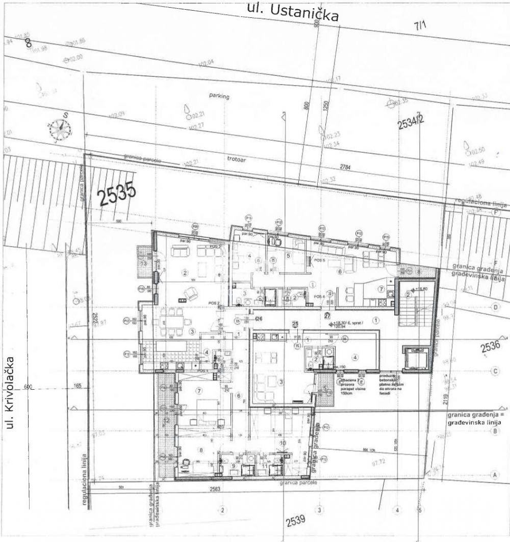Stan Prodaja Beograd Dušanovac 141.9 m2
