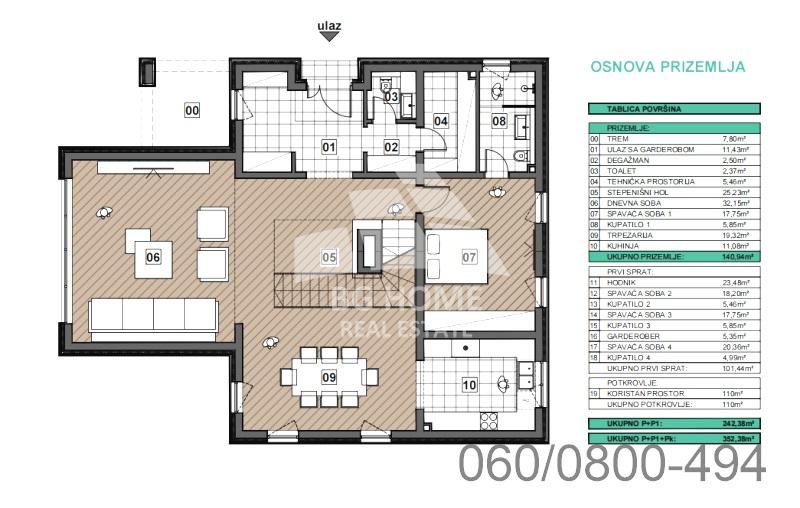 Kuća Prodaja Beograd Kuća Prodaja Beograd Vrčin 352 m2