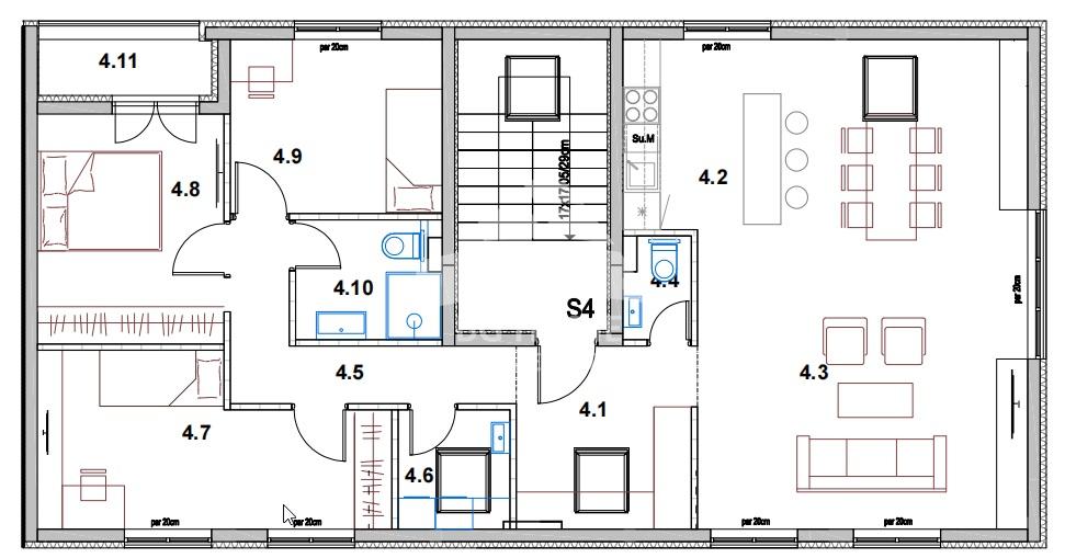 Stan Prodaja Beograd Borča 104.45 m2