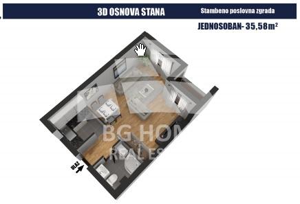 Stan Prodaja Lučani Stan Prodaja Lučani 35.58 m2