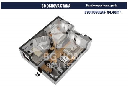 Stan Prodaja Lučani Stan Prodaja Lučani 54.48 m2