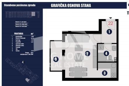 Stan Prodaja Lučani Stan Prodaja Lučani 28.86 m2