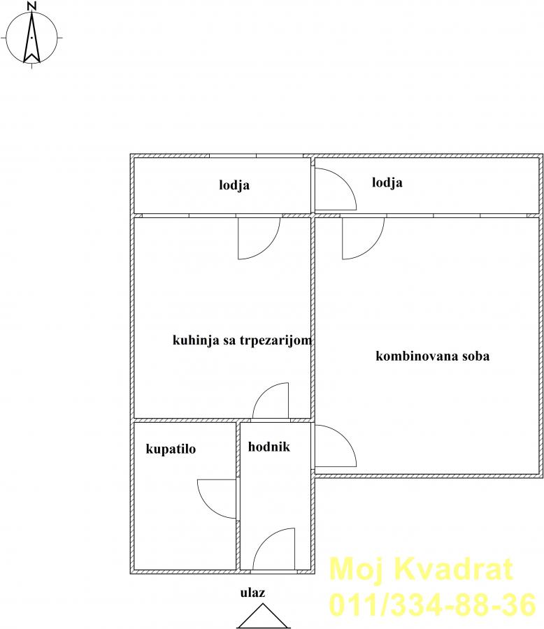 4cwe7g2hfy-11 Jednosoban stan na prodaju, Cerak, Beograd, 39m², 120.000 €