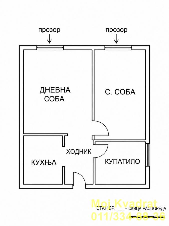 b8vite6e5z-11 Jednoiposoban stan na prodaju, Čukarička Padina, Beograd, 29m², 106.000 €