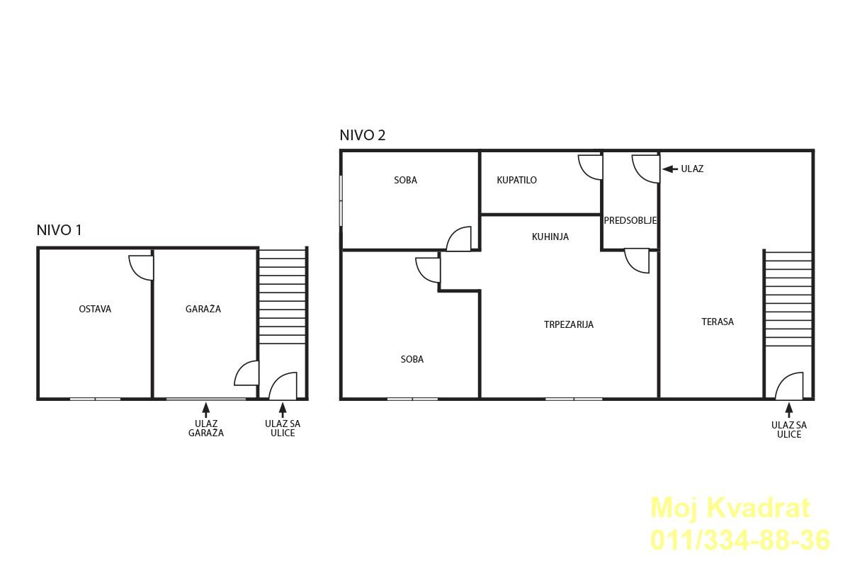 index Trosoban stan na prodaju, Crveni Krst, Beograd, 69m², 195.000 €