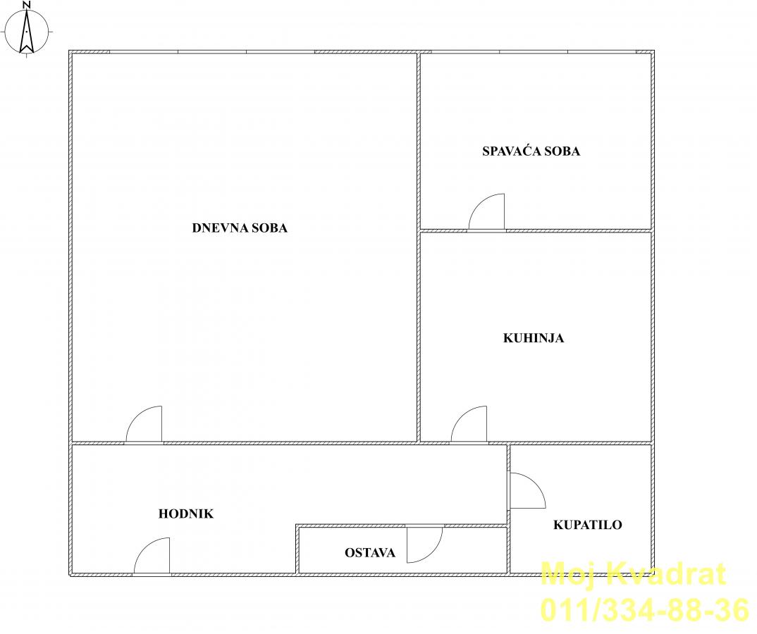 Stan Prodaja Beograd Blok 30 43 m2