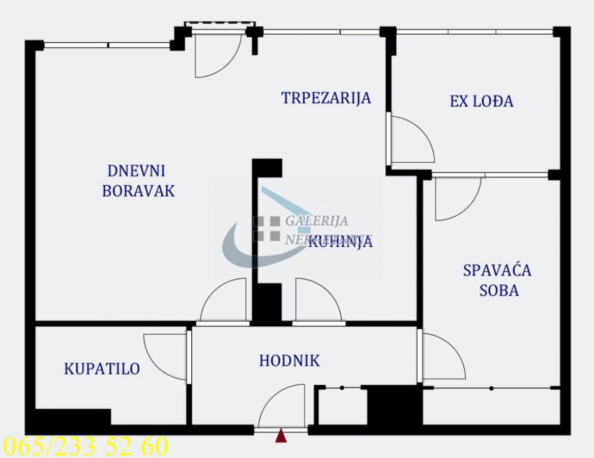 Stan Prodaja Beograd Blok 23 50 m2