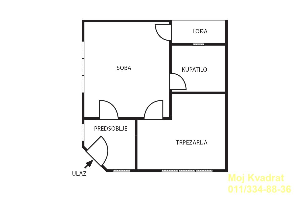 index Stan Prodaja Beograd Lion 30 m2