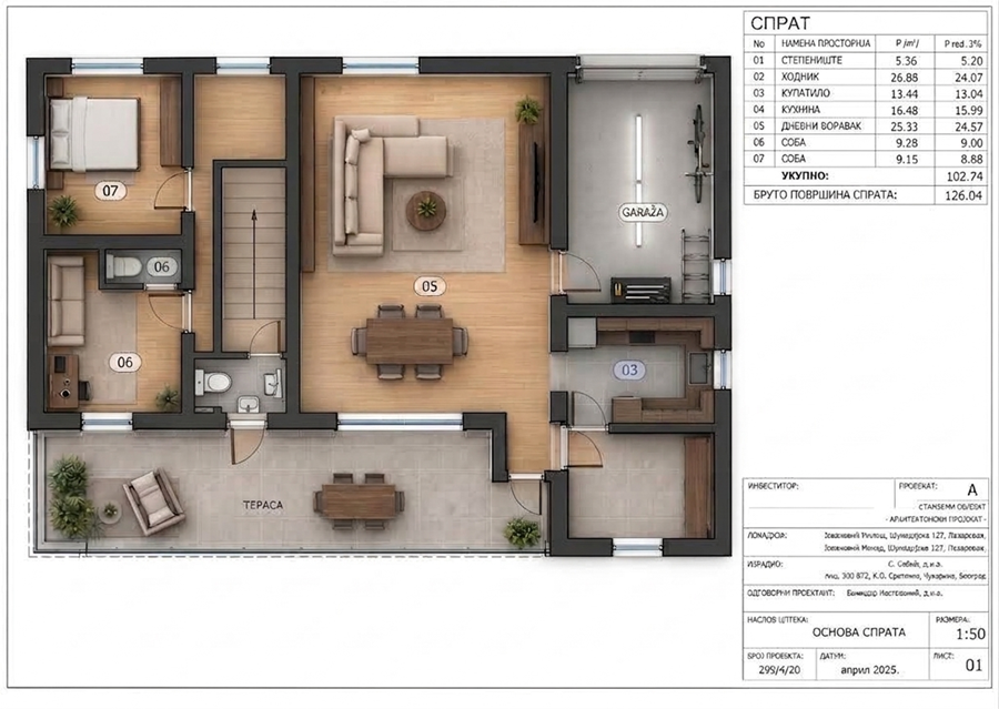 Kuća na prodaju, Sremčica, Beograd, 280m², 126.000 €