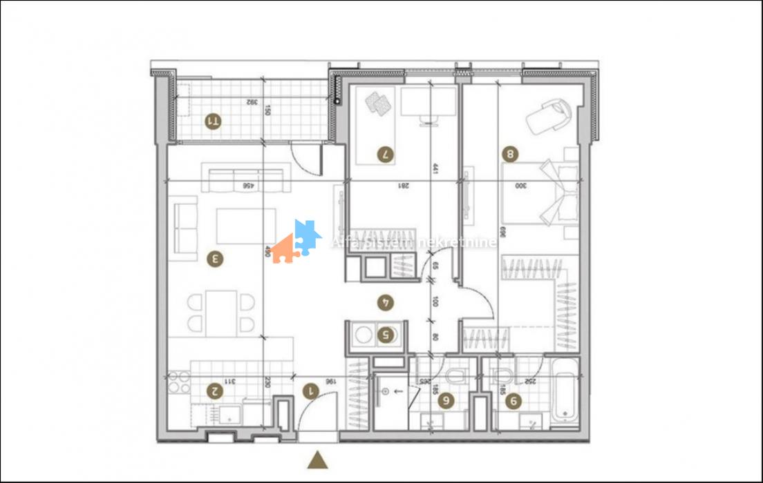 nekretnine-prodaja-beograd-6g1OojiR7F Trosoban stan za izdavanje, Mostarska Petlja, Beograd, 89m², 2.500 €/mes