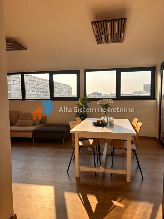 Dvosoban stan za izdavanje, Blok 21, Beograd, 60m², 1.300 €/mes