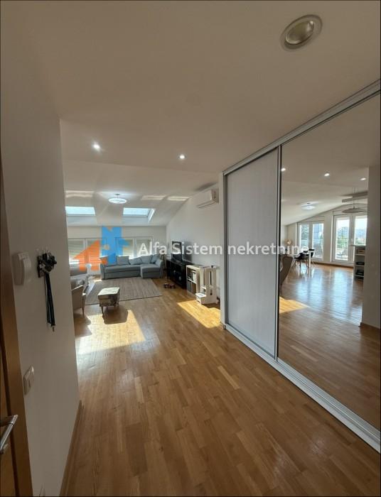 Četvorosoban stan za izdavanje, Senjak, Beograd, 157m², 2.200 €/mes