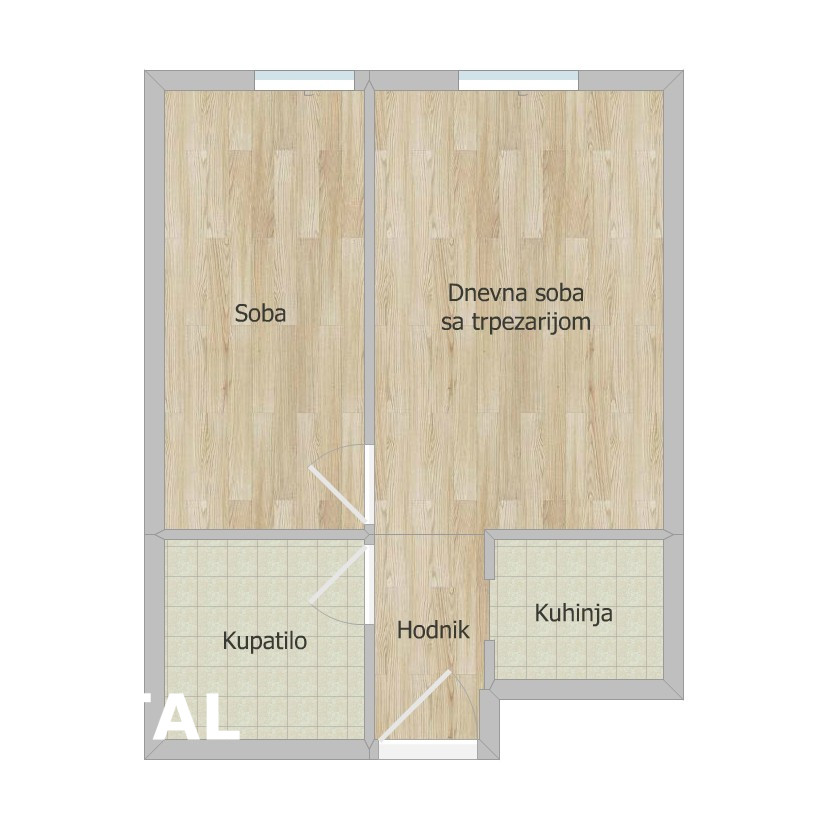Stan Prodaja Novi Sad  35 m2