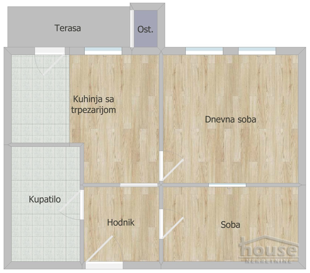 Stan Prodaja Novi Sad  41 m2