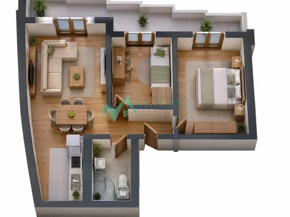 Stan Prodaja Novi Sad  64 m2