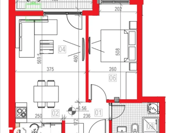 Stan Prodaja Novi Sad Paragovo 49 m2