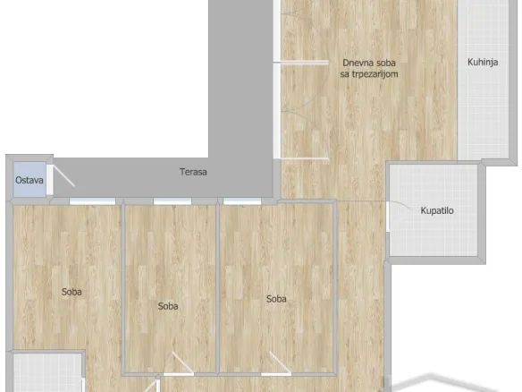Stan Prodaja Novi Sad  109 m2