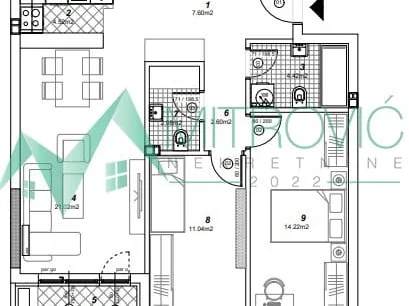 Stan Prodaja Novi Sad  70 m2