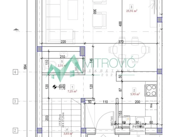 Stan Prodaja Novi Sad  110 m2