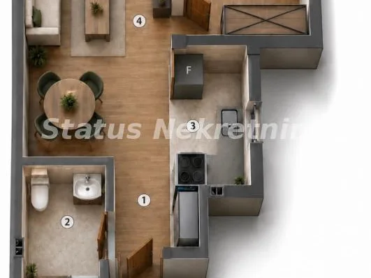 Stan Prodaja Novi Sad  41 m2
