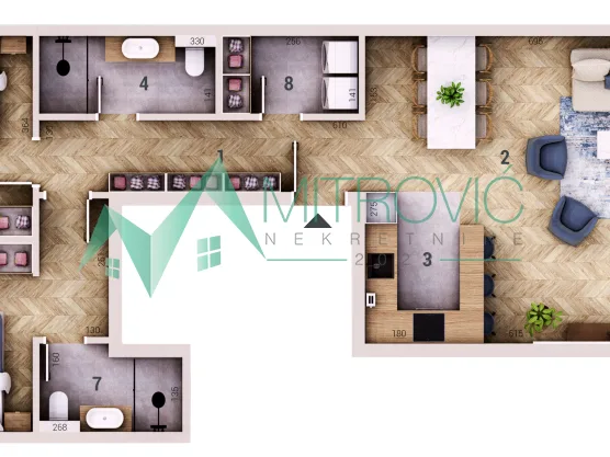 Stan Prodaja Novi Sad  81 m2