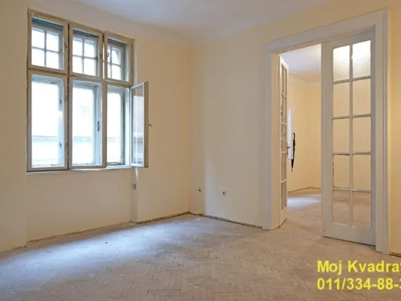 Četvorosoban stan na prodaju, Dorćol, Beograd, 91m², Visoko prizemlje, 359.000 €