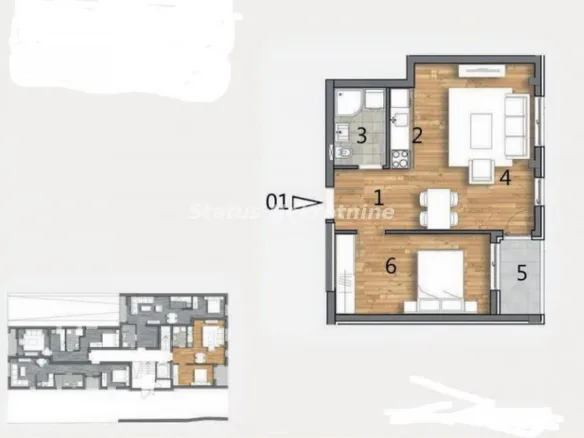 Stan Prodaja Novi Sad  46 m2