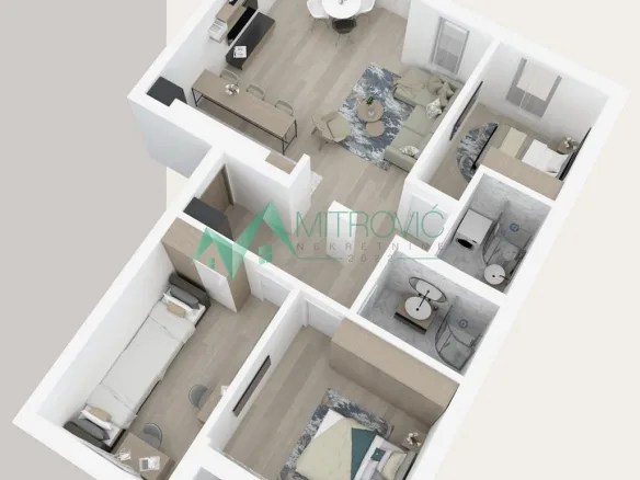 Stan Prodaja Novi Sad  90 m2