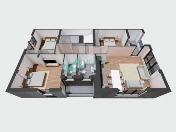 Stan Prodaja Novi Sad  82 m2