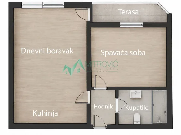Stan Prodaja Novi Sad  28 m2