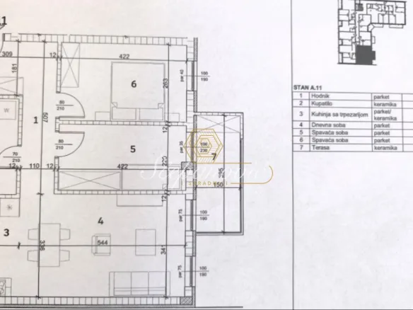Stan Prodaja Novi Sad  64 m2