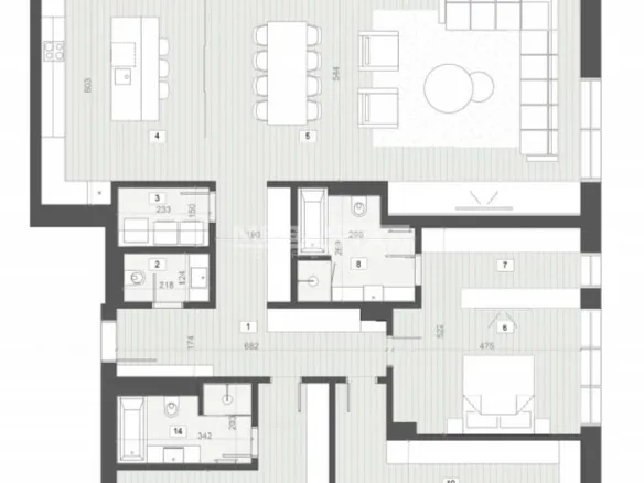 Stan Prodaja Beograd Dedinje 221 m2