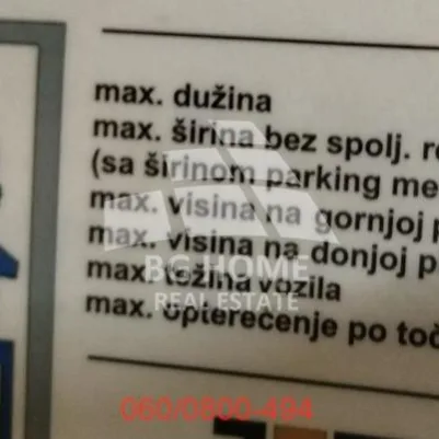 Garaža Prodaja Beograd Gornji Grad 13 m2
