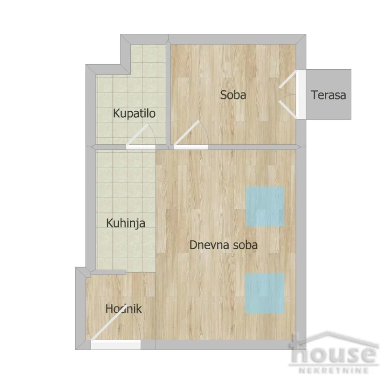 Jednoiposoban stan na prodaju, Centar, Novi Sad, 34m², 5. sprat, 105.000 €