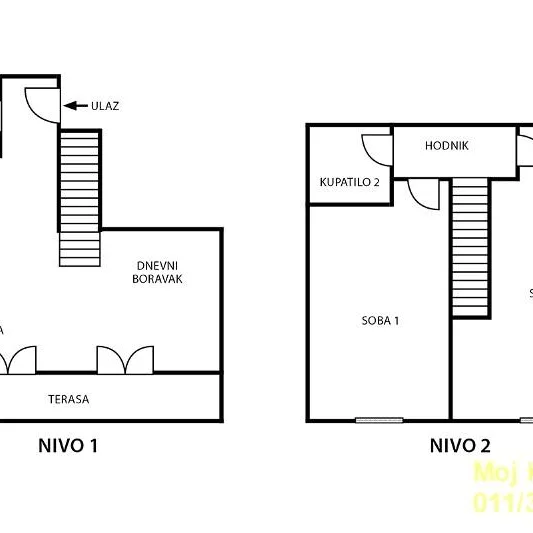 Trosoban stan na prodaju, Slavujev Venac, Beograd, 93m², 297.600 €