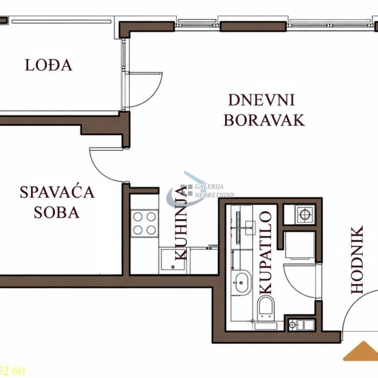 Stan Prodaja Beograd  45 m2