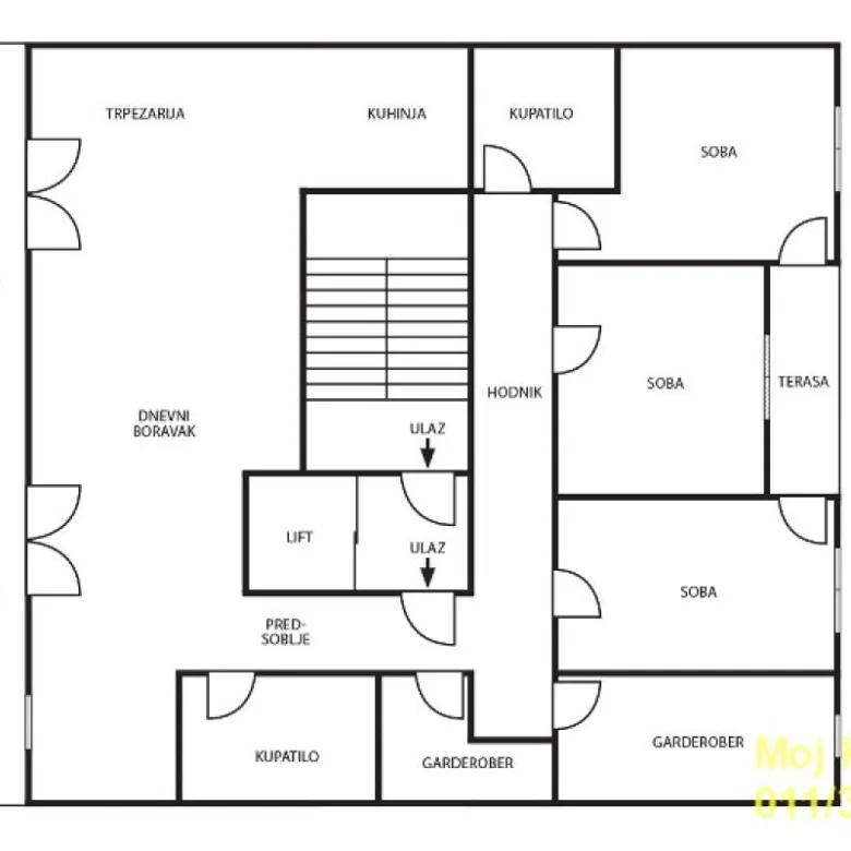 Petosoban stan na prodaju, Čubura, Beograd, 152m², 799.000 €