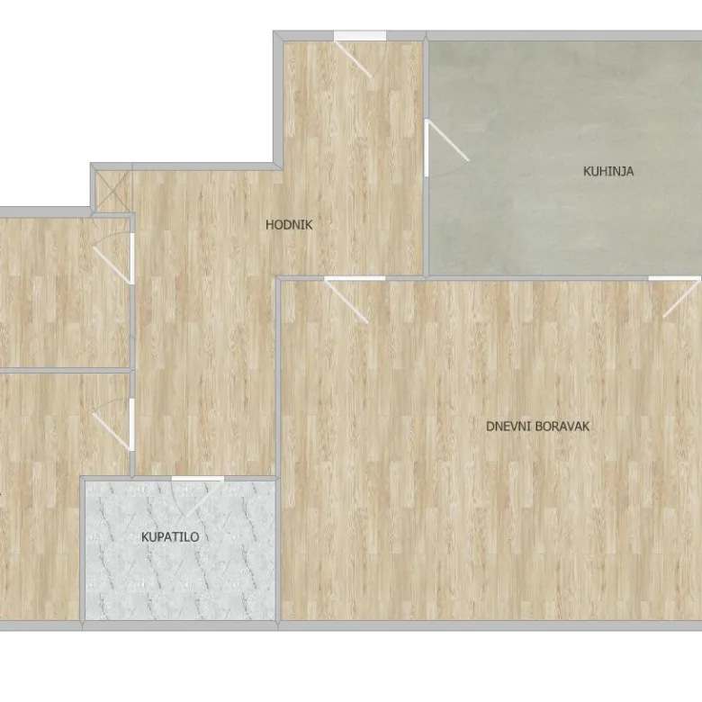 Trosoban stan na prodaju, Novo Naselje, Novi Sad, 69m², 171.000 €