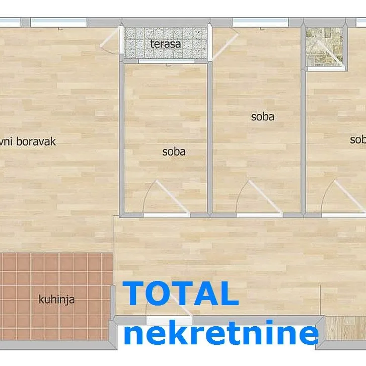 Stan Prodaja Novi Sad Nova Detelinara 86 m2