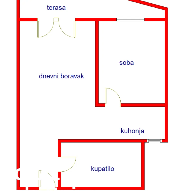 Jednoiposoban stan na prodaju, Grbavica, Novi Sad, 29m², 5. sprat, 105.000 €