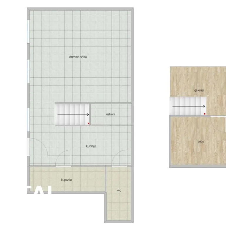 Jednosoban stan na prodaju, Centar, Novi Sad, 58m², Prizemlje, 179.800 €