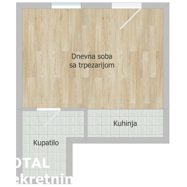 Stan Prodaja Novi Sad  22 m2