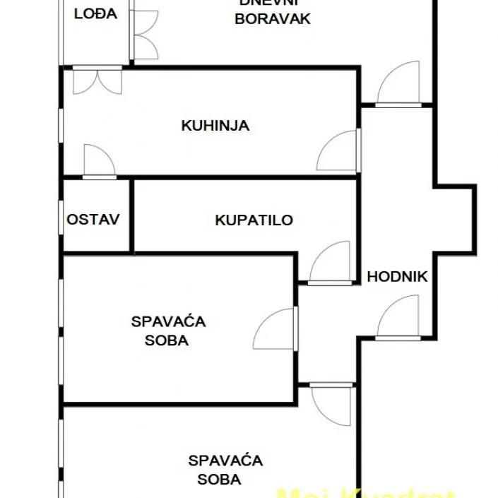 Trosoban stan na prodaju, Pašino Brdo, Beograd, 71m², 269.900 €