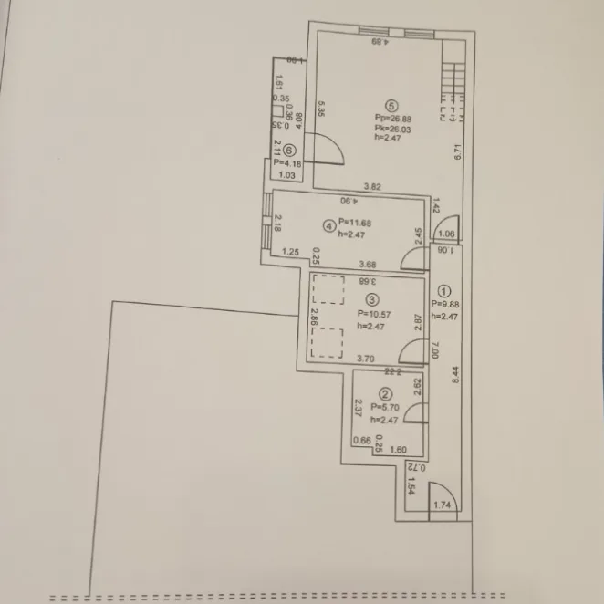 Petosoban stan na prodaju, Socijalno, Novi Sad, 102m², 200.000 €