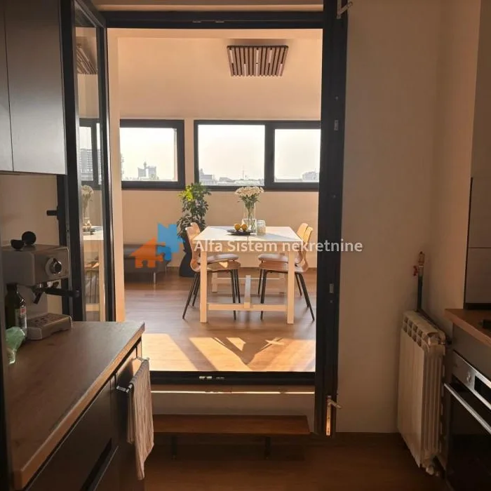 Dvosoban stan za izdavanje, Blok 21, Beograd, 60m², 1.300 €/mes