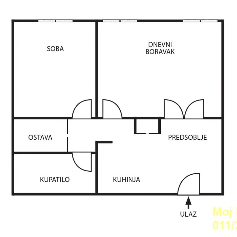 Dvosoban stan na prodaju, Centar, Beograd, 42m², 197.000 €