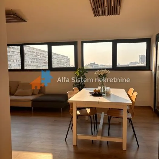 Dvosoban stan za izdavanje, Blok 21, Beograd, 60m², 1.300 €/mes